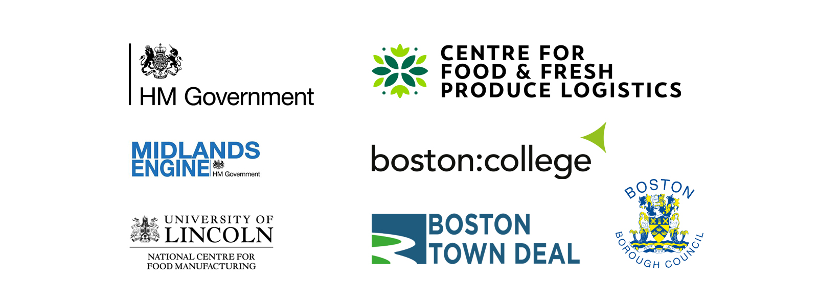 Centre for Food and Fresh Produce Logistics Partner Logos