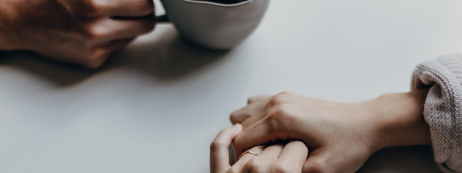 Hands and Coffee cup