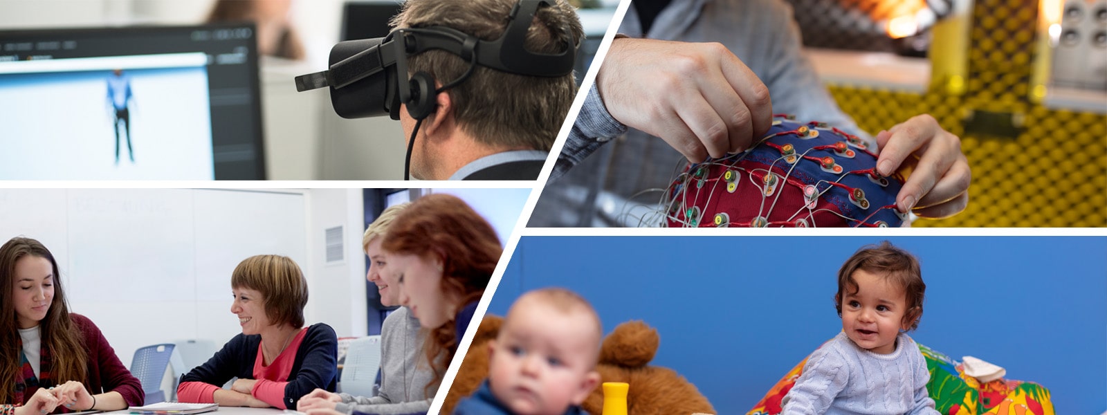 Mosaic of different areas of research