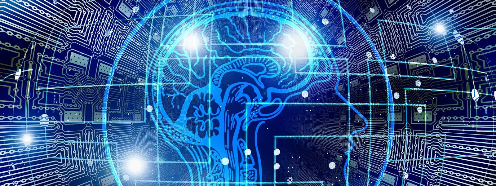 A graphic visualisation representing machine learning