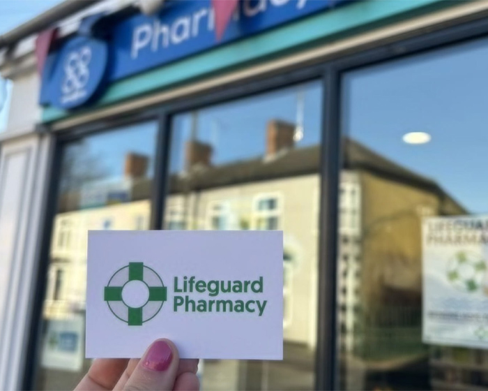 Outside a Co-op pharmacy