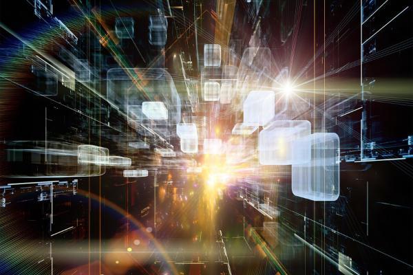 Abstract shapes and colours